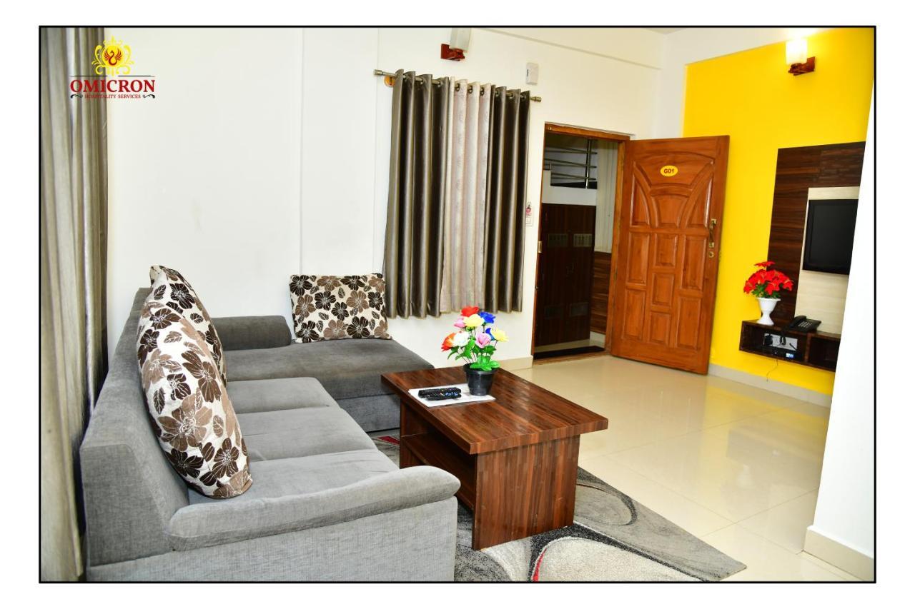 Hotel Omicron 1 Bhk Studio Room Bangalore Eksteriør bilde