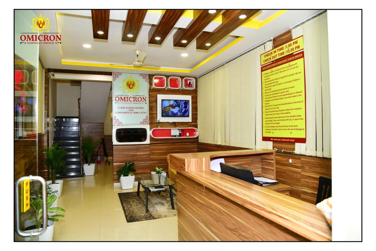 Hotel Omicron 1 Bhk Studio Room Bangalore Eksteriør bilde