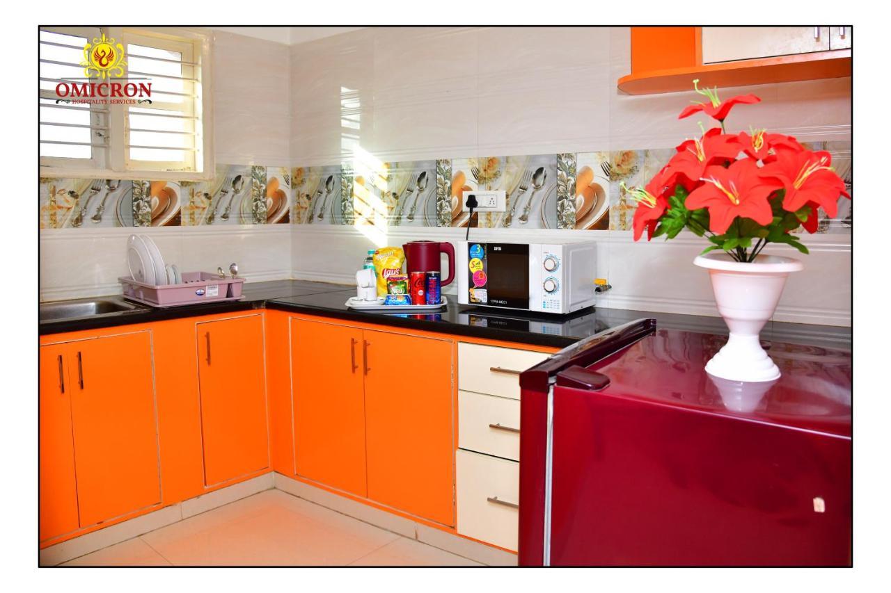 Hotel Omicron 1 Bhk Studio Room Bangalore Eksteriør bilde